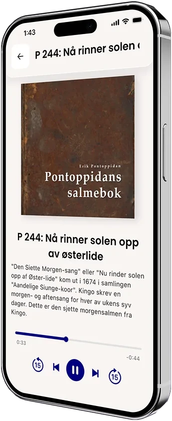 Kirkelyden app screen