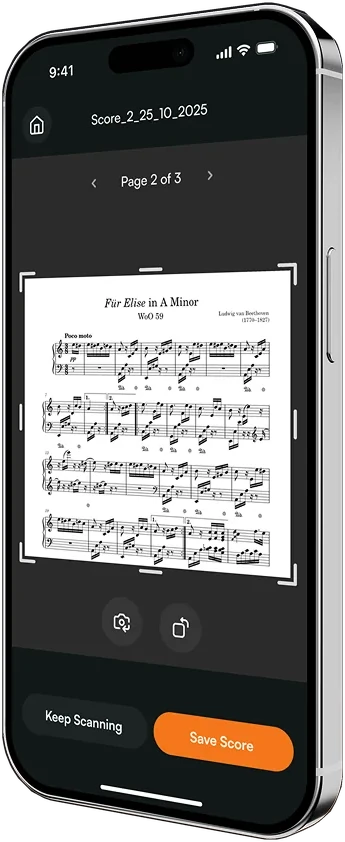 Rhythm Reader app screen