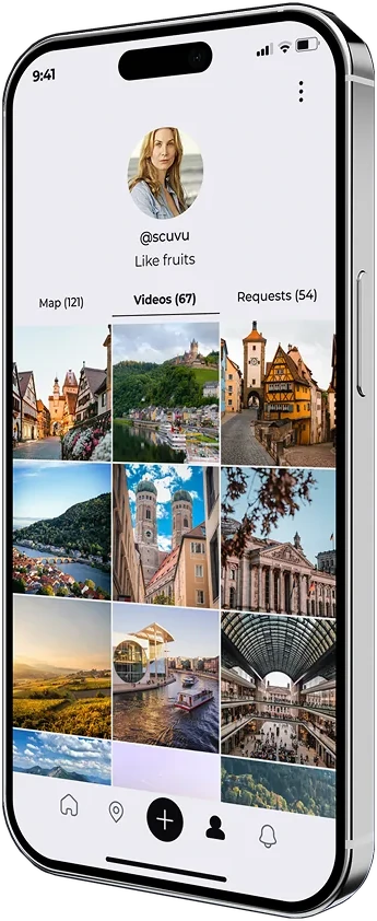 Scuvu app screen