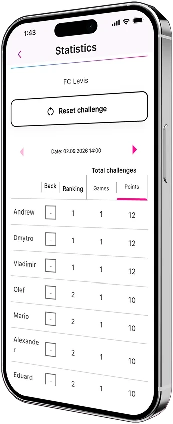 SWITCH5 app screen