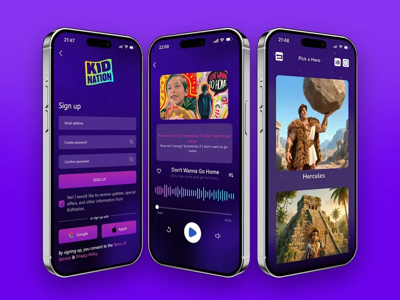 KidNation: AI edutainment app for kids that generates personal storybooks in under 60 seconds