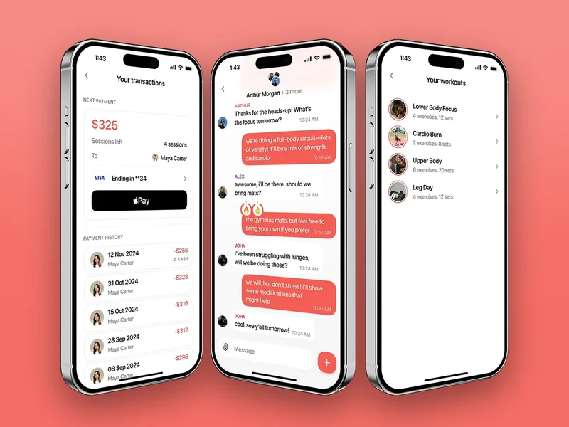 Regent: Personal trainer marketplace app with bookings and an in-app wallet