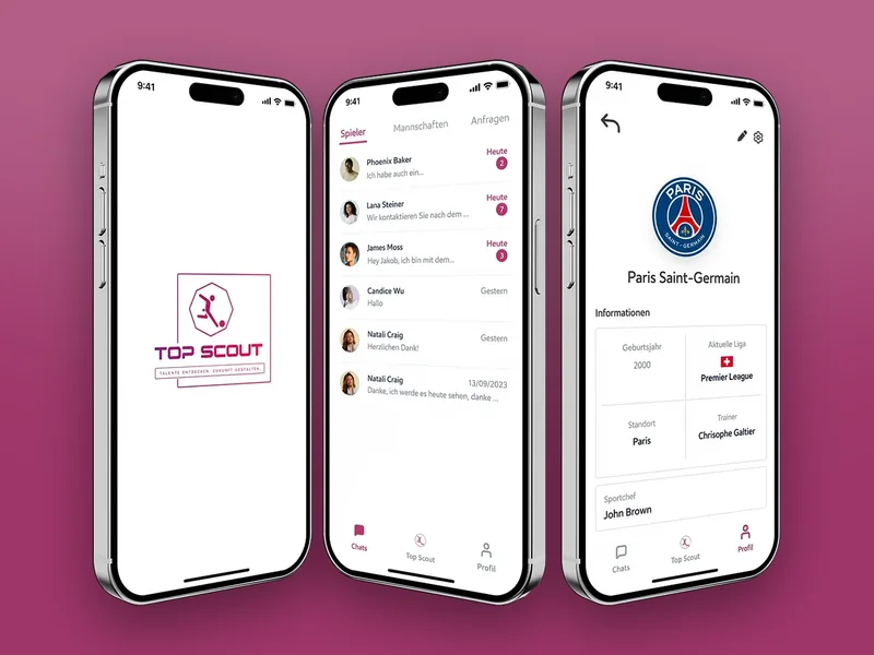 Top Scout: Football scouting app connecting players and clubs