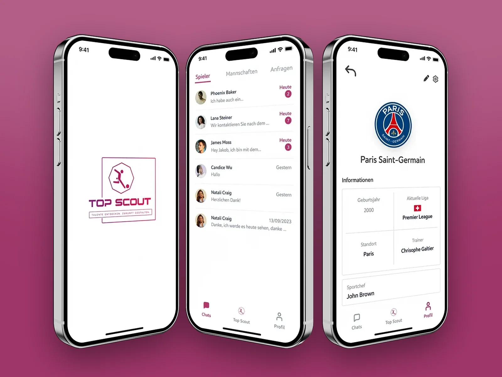 Top Scout app